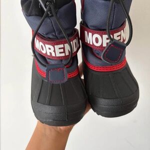 Kids Snow Boots - Black and Red